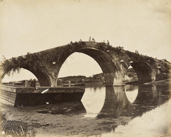 1860年拍摄的拱宸桥